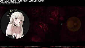 色情音频与金发女主人妈妈梦幻角色扮演