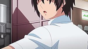 Japanese-style cartoon porn with big-boobed women