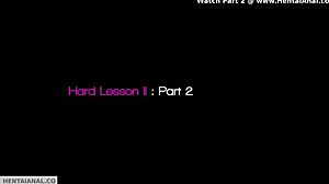 Blonde Busty Babe in Hardcore Anal Hentai Action