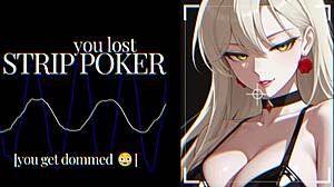 Kinky strip poker game gone wrong
