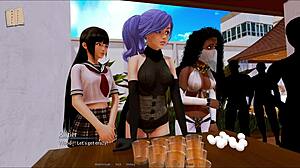 Harem Hotel 170: A walkthrough of the anime visual novel with hentai and manga features