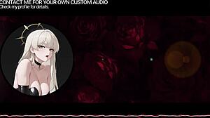 色情音频与金发女主人妈妈梦幻角色扮演