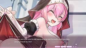 Holy nun gets some hardcore sex - Kaiju Princess 2