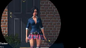 First time meeting Lola my temptingly hot neighbor