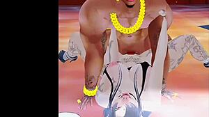 je baise cette belle blanche in hot 3d disney hentai