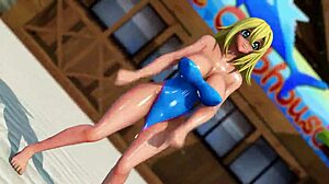 dark magician girl from yugioh shines in wild mmd action.