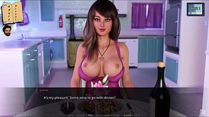 Cartoon porn video with anime-like visuals called Sunshine love 74