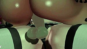 I like the way she rides in this porn video