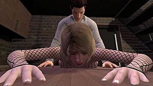 My Girl's Best Friend Craves Her First Big Dick in 3D Hentai