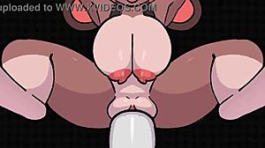 Anime sex scene with big cock