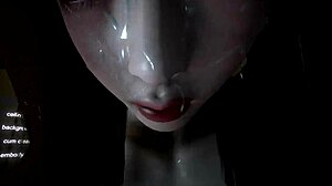 暗示性感的亚洲女孩吸吮和操你的鸡巴。她渴望你的精液洒满紧致动画。