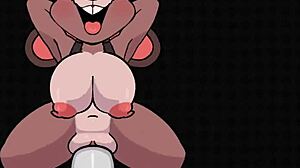 Anime sex scene with big cock