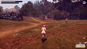 3D animated harpies mate with nymphs in a creampie-filled hentai