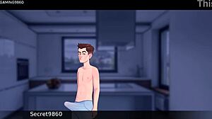 Stepmom intervenes in teen's pleasure
