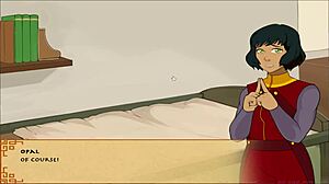 四元素训练师第四册，Jinora在第34部提供口交