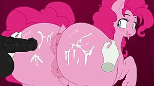 Pinkipie Culo Enorme Showcases Massive Big Ass in Hentai Action for Wild Fans