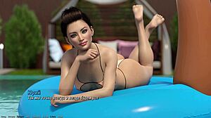 Complete Gameplay Project Atmosphere Part 12 with Teen Blowjob and Fingering Action