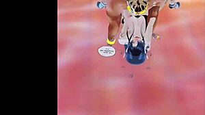 Beautiful anime porn with an anime white girl getting fucked