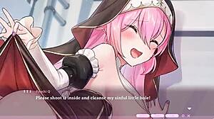 Holy nun gets some hardcore sex - Kaiju Princess 2