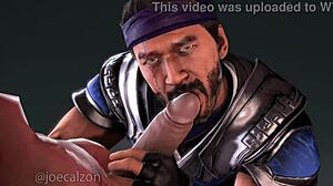 乔卡尔松Patreon同性口交动画很热