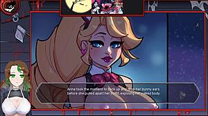 Blonde Sucks Monster in Love Sucks Night One Tit Job