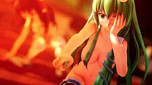 Group Sex in Classroom with Cellphone Girl MMD by Krag in Wild Action