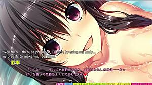 Ayane's Wetness Exploited in Tenioha 2 Love Route 5 Bath Scene!