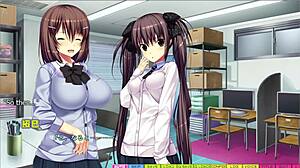 Ayane's Wetness Exploited in Tenioha 2 Love Route 5 Bath Scene!