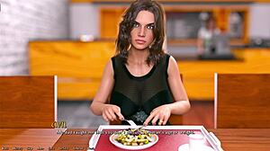 Rich girl craves my huge cock in secret