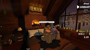 Raw Roblox Session! Me Fucking My Girl Hard Doggy Style!