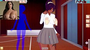 Yoruichi's intense pleasure experience in the world of Bleach