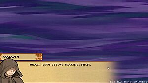 Hentai game with an anime-style art called Four elements trainer book 4 love part 74