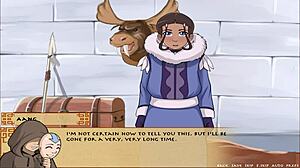 Hentai game with an anime-style art called Four elements trainer book 4 love part 74
