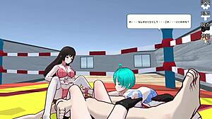 Hentai Anime Sub Mail Faces My Game Scene as Slave