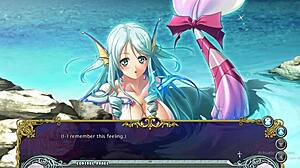 Time for Kyonyuu Fantasy 2, starting with Lorleia's scene. This young fantasy anime hentai game is heating up fast.