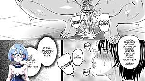Bossy and busty boss in hardcore scene in animated hentai