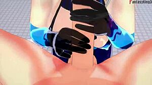 samus aran strips bikini for wild metroid fantasy sex