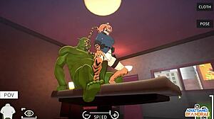Ep10 Valerie Underestimated Orcs' Massive Cock in Wild Sex Pose 1 - Orc Massage Stirs Deep Feelings