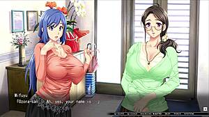 大大乳房家庭催眠第2部分疯狂口交动作！