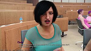 Ever seen a busty milf teacher cheat to pass gender studies class?