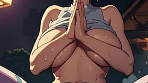 Ghibli Anime Hot Girls in Yoga Pants Crave Public Creampie. Ahegao Faces Explode with Outdoor Fun!
