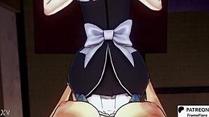 ram x felix in a cool re zero anime animation