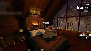 Raw Roblox Session! Me Fucking My Girl Hard Doggy Style!