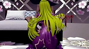 Natsumi Kyouno in 3D Hentai: Squirting and Dancing Wild