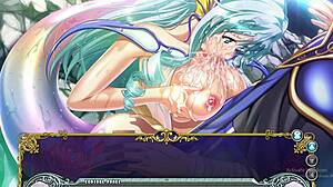 Beautiful big-boobed Lorelia in a hot solo scene in Kyonyuu Fantasy