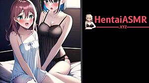 yo, listen to these innocent dorm mates in lesbian asmr