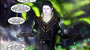 Hey, ever seen laughter stop in 3D comic Legacy Episode 27 with monster cock action?