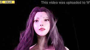 猫女在3D本子中诱惑猛干