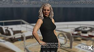 waterworld ep1: tight swimsuit and cabin sex with aqua milf