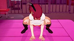 3D hentai with hardcore sex and bouncing boobs with akane nanao